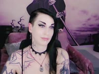 Cute gothic girl, which love fun and sex;)